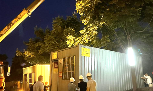疫情防控！凯发在线平台集团连夜奋战守“疫”线